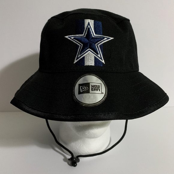 New Era Bucket Hat Adjustable Drawstring NFL Dallas Cowboys Vintage Collection - Picture 1 of 6